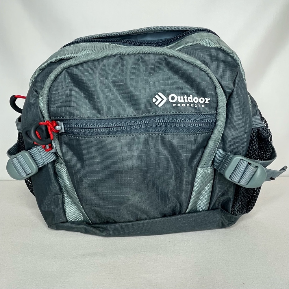 Outdoor Products Mountain 6.5 Ltr on Waist Pack Fanny Pack, UNISEX. PolyesterZip